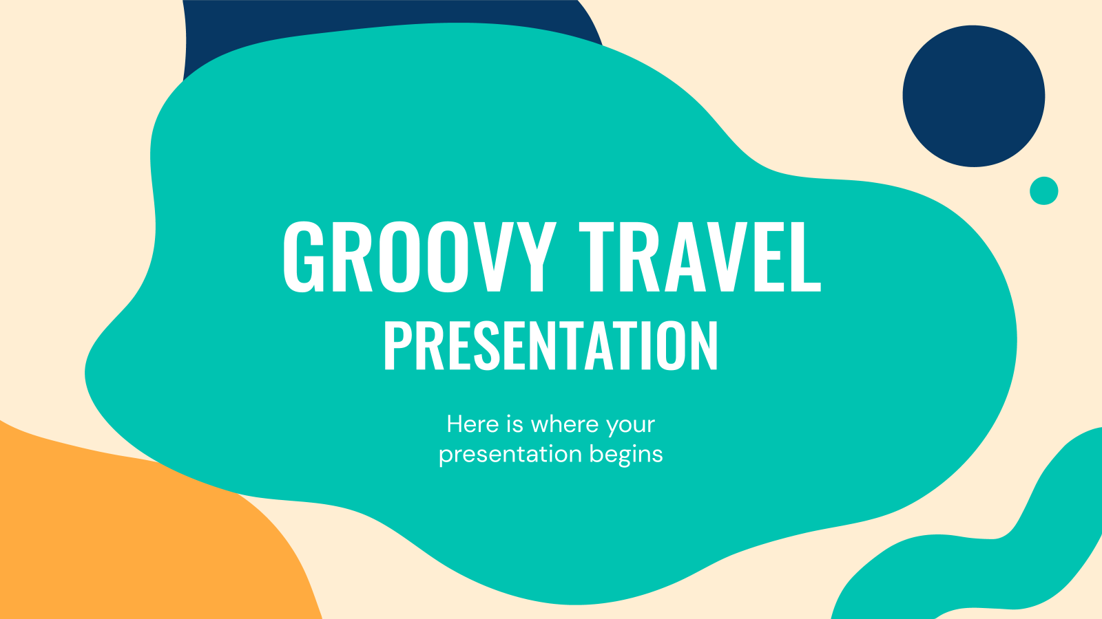 Groovy Travel 和PowerPoint模板